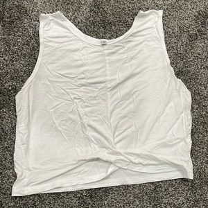 Amazon crop twist yoga tank